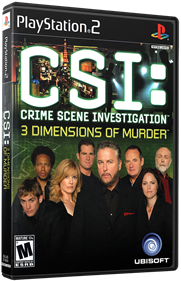 CSI: 3 Dimensions of Murder - Box - 3D Image