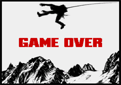 Cliffhanger - Screenshot - Game Over Image