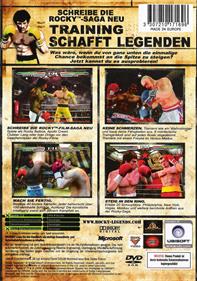 Rocky Legends - Box - Back Image