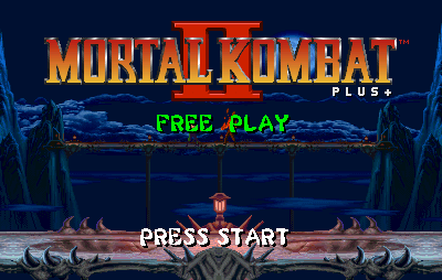 Mortal Kombat II Plus+ - Screenshot - Game Title Image
