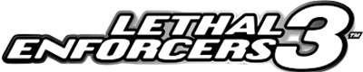 Lethal Enforcers 3 - Clear Logo Image