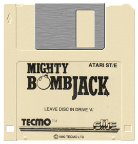 Mighty Bombjack - Fanart - Disc Image