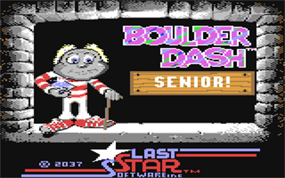 Boulder Dash Senior - Screenshot - Game Title Image