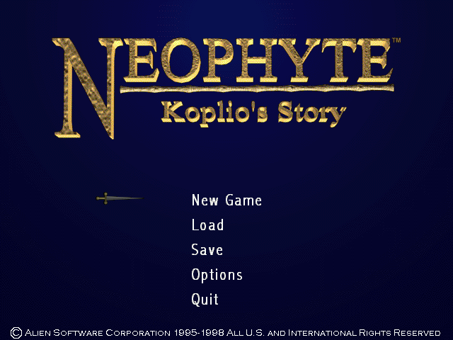 Neophyte: Koplio's Story
