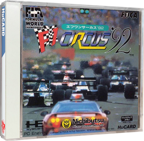 F1 Circus '92 - Box - 3D Image
