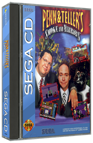 Penn & Teller's Smoke and Mirrors - Box - 3D Image