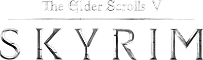 The Elder Scrolls V: Skyrim - Clear Logo Image