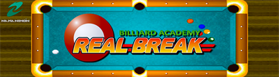 Billiard Academy Real Break - Arcade - Marquee Image