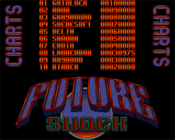 Future Shock - Screenshot - High Scores Image