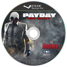 PAYDAY: The Heist - Disc Image