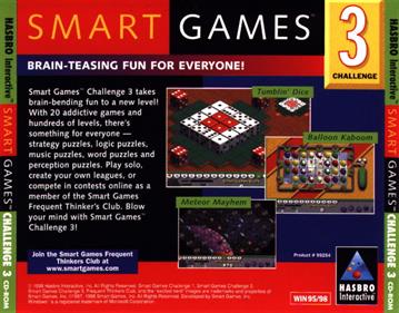 Smart Games Puzzle Challenge 3 - Box - Back Image