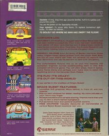 Space Quest: Chapter I: The Sarien Encounter - Box - Back Image