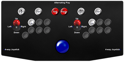 Triple Punch - Arcade - Controls Information Image