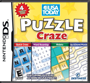 USA Today Puzzle Craze - Box - Front - Reconstructed Image