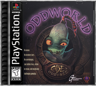 Oddworld: Abe's Oddysee - Box - Front - Reconstructed Image
