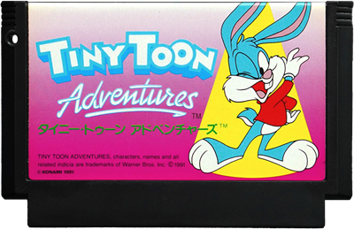 Tiny Toon Adventures - Cart - Front Image