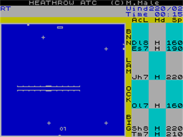 Heathrow International Air Traffic Control - Screenshot - Gameplay Image