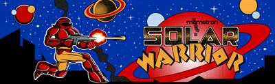 Solar-Warrior - Arcade - Marquee Image
