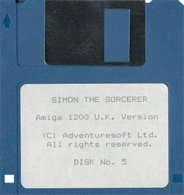 Simon the Sorcerer - Disc Image