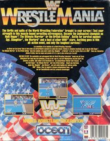 WWF WrestleMania - Box - Back Image