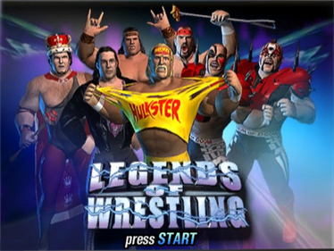 Legends of Wrestling - Screenshot - Game Title Image