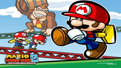Mario vs. Donkey Kong 2: March of the Minis - Fanart - Background Image