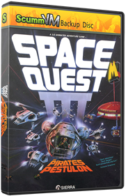Space Quest III: The Pirates of Pestulon - Box - 3D Image