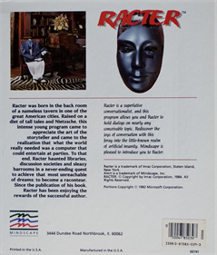 Racter - Box - Back Image