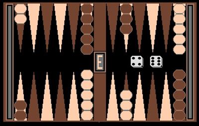 Amiga Backgammon - Screenshot - Gameplay Image