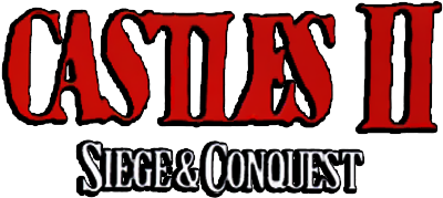 Castles II: Siege & Conquest - Clear Logo Image