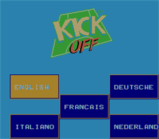 Kick Off - Screenshot - Game Select Image