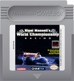 Nigel Mansell's World Championship Racing - Fanart - Cart - Front