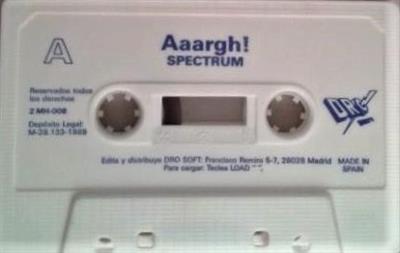 AAARGH! - Cart - Front Image