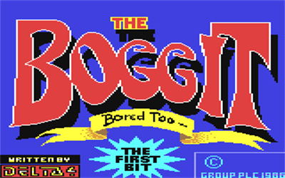 The Boggit: Bored Too - Screenshot - Game Title Image