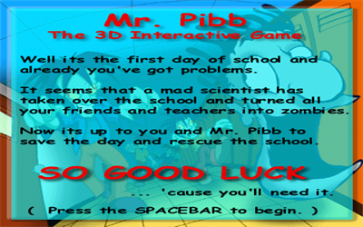 Mr. Pibb - Screenshot - Game Title Image