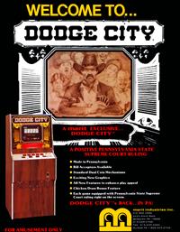 Dodge City - Advertisement Flyer - Front Image