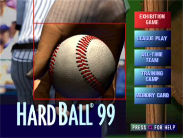 HardBall 99 - Screenshot - Game Title Image