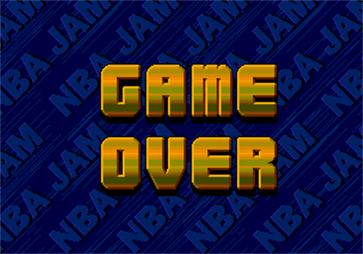 NBA Jam - Screenshot - Game Over Image