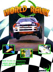 World Rally - Advertisement Flyer - Front Image