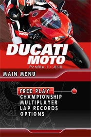 Ducati Moto - Screenshot - Game Title Image