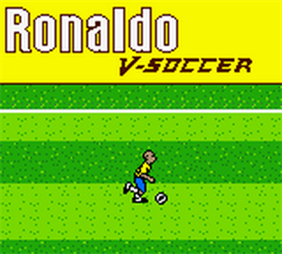 Ronaldo V-Soccer - Screenshot - Game Title Image