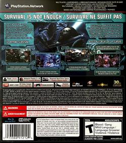 Lost Planet 3 - Box - Back Image