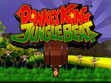 Donkey Kong: Jungle Beat - Screenshot - Game Title Image