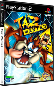 Taz: Wanted - Box - 3D Image