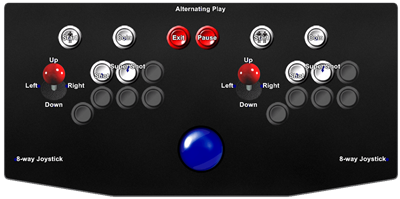Sonic Boom - Arcade - Controls Information Image
