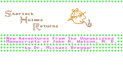 Sherlock Holmes Returns - Screenshot - Game Title Image