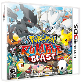 Pokémon Rumble Blast - Box - 3D Image
