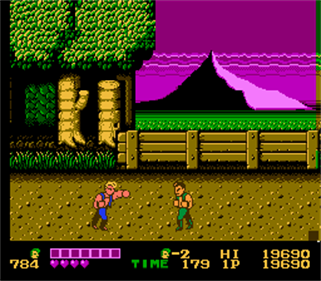 Double Dragon: Arcade - Screenshot - Gameplay Image