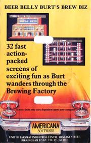 Beer Belly Burt's Brew Biz - Box - Back Image