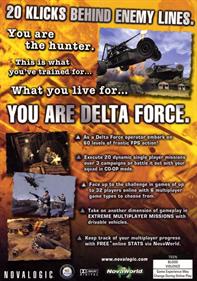 Delta Force: Xtreme - Box - Back
